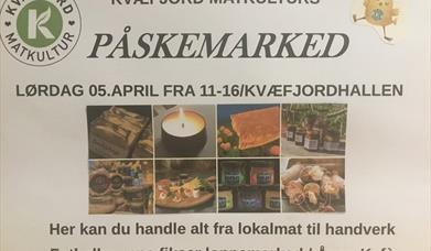 Påskemarked i Kvæfjordhallen