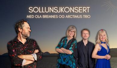 Sollunsjkonsert med Ola Bremnes og Arctimus trio