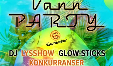 Vannparty på Grottebadet