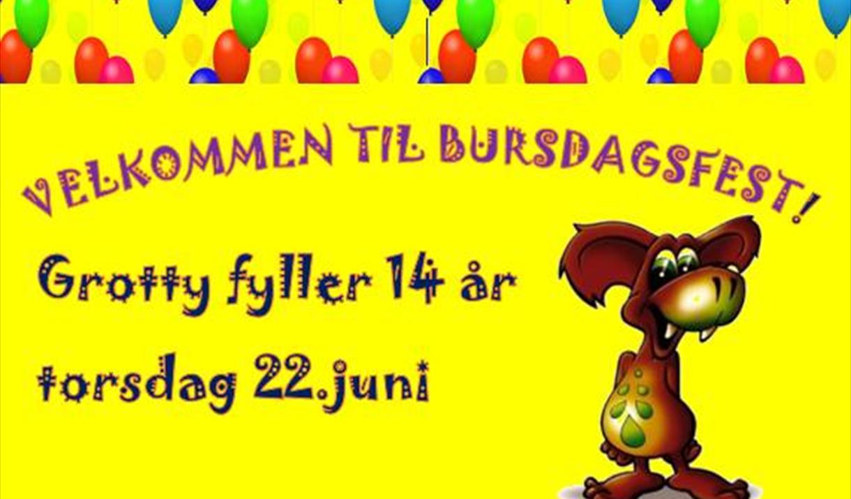 Grottys burdagsfest