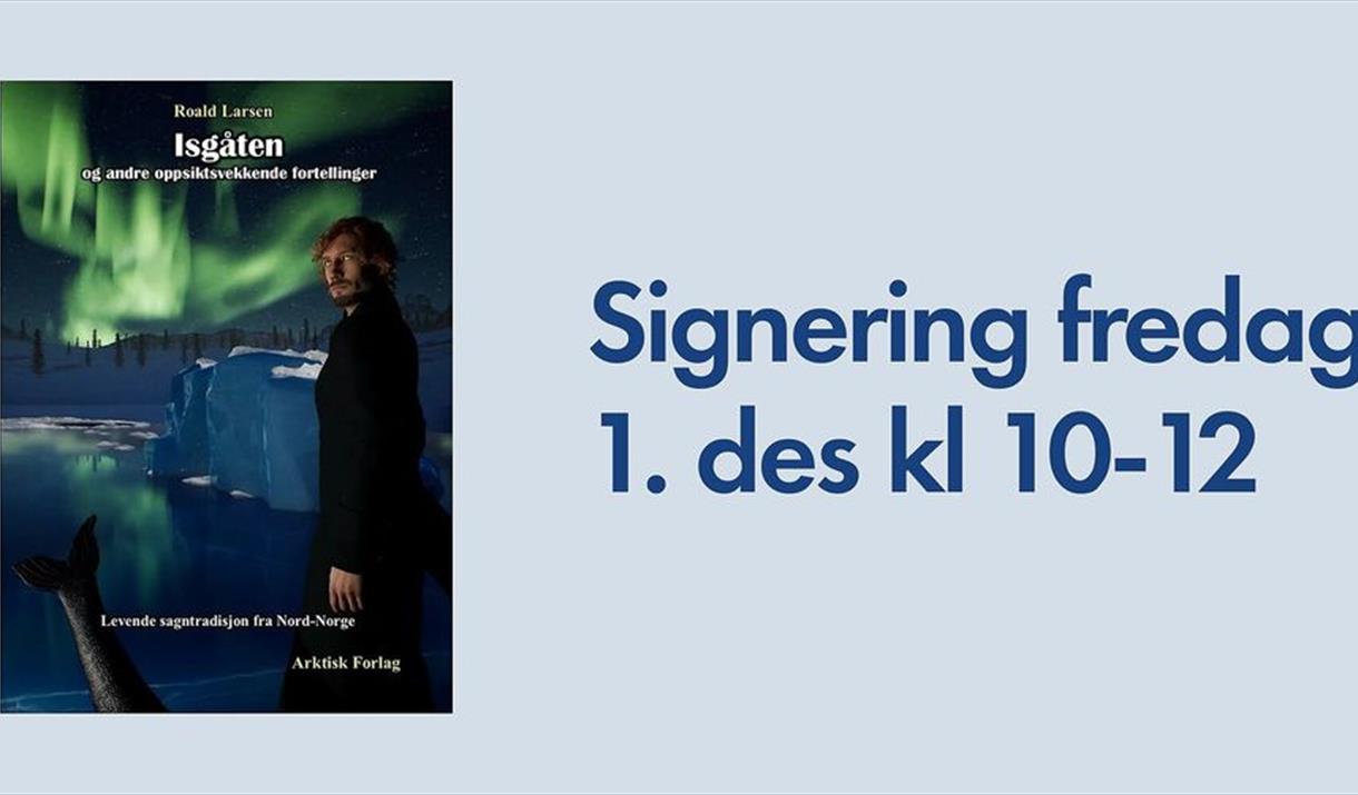 Signering Roald Larsen