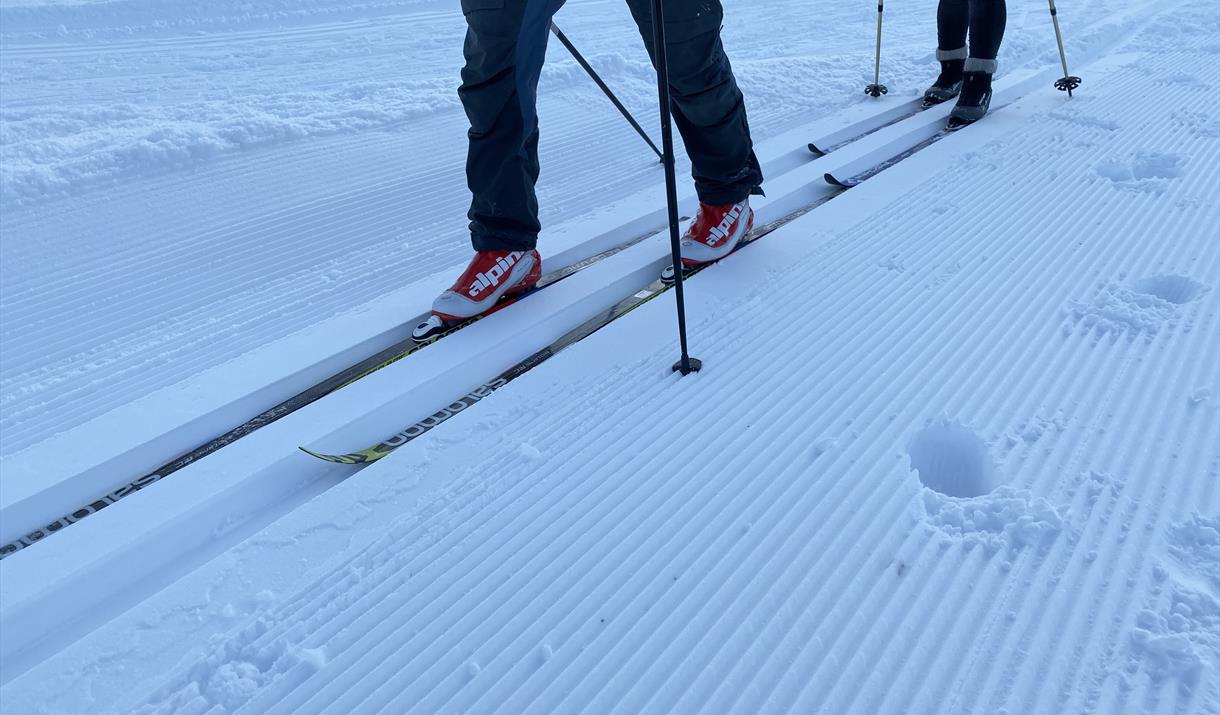 Langrennstur på Kvæfjordeidet