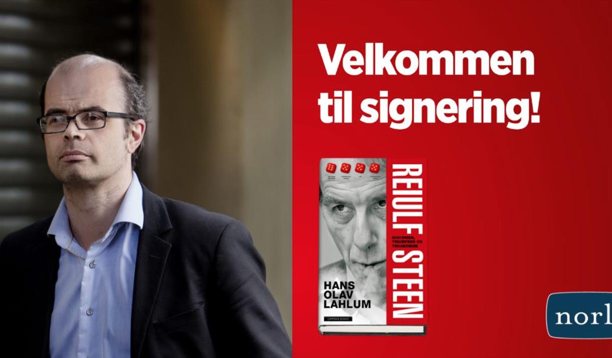 Boksignering med Hans Olav Lahlum