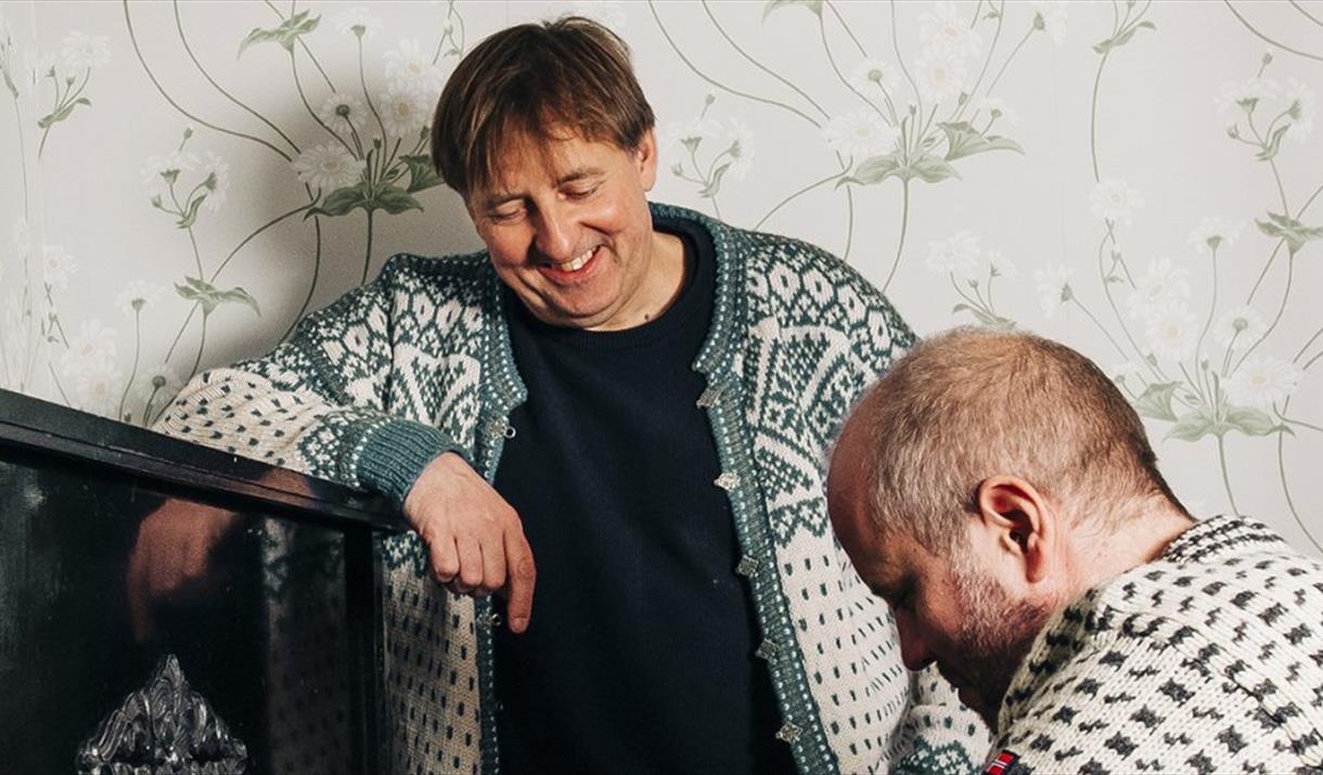 Knut Erik Sundquist og Nils Anders Mortensen