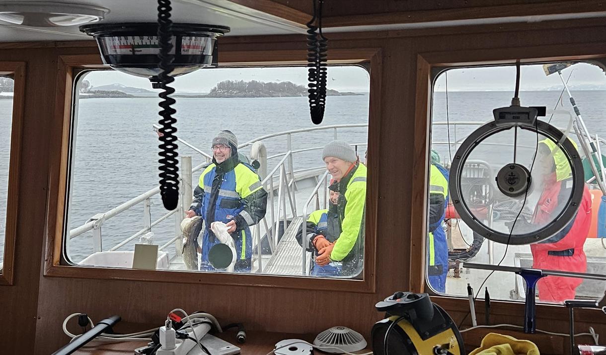 Båttur med Tjeldsund Kystlag