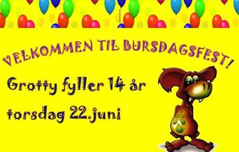 Grottys burdagsfest