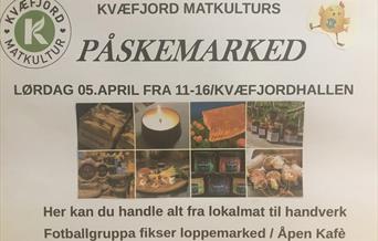Påskemarked i Kvæfjordhallen