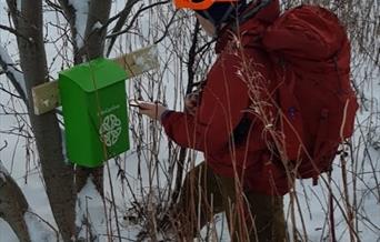 På leting etter en HåloGeoTour- cache