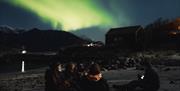 Aurora Beach Camp på Elgsnes