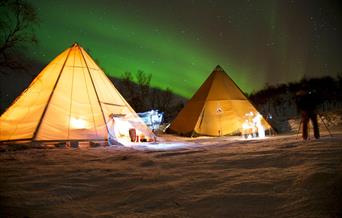 Aunfjellet Aurora Camp