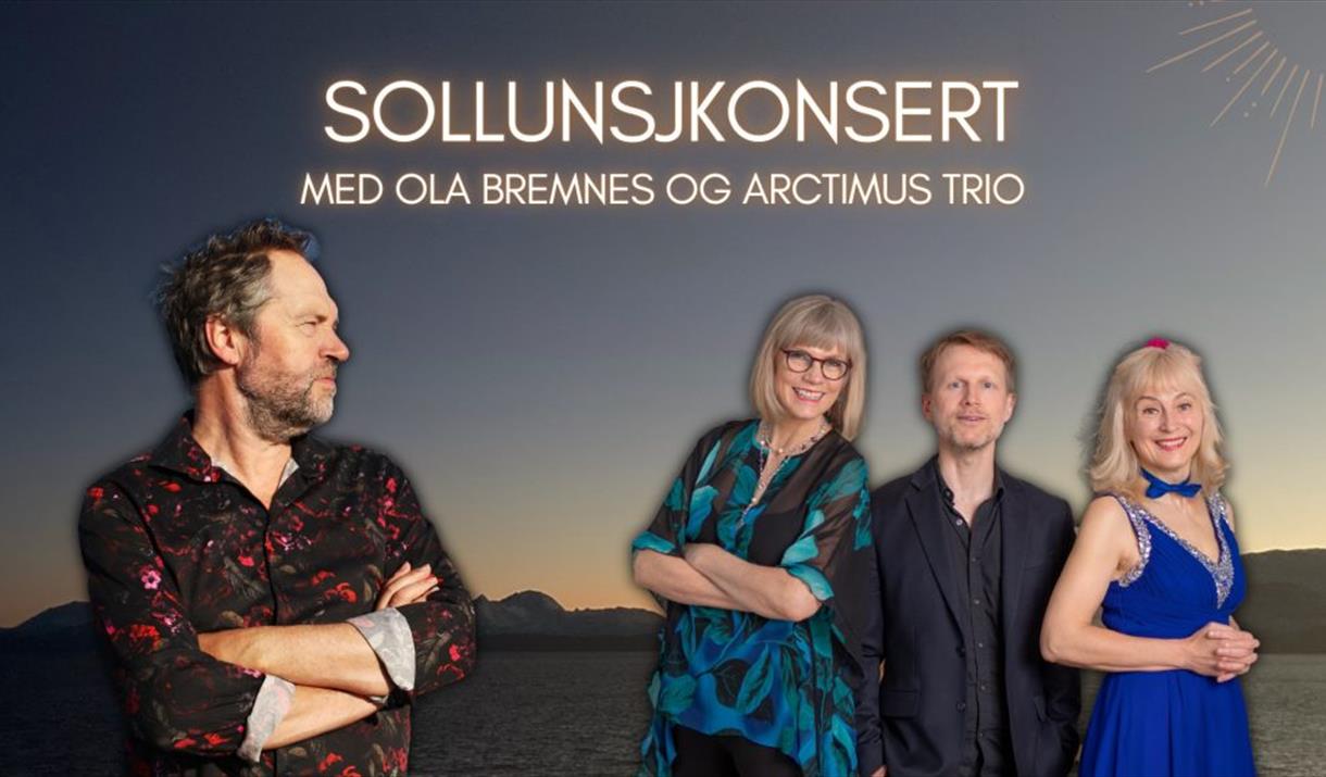 Sollunsjkonsert med Ola Bremnes og Arctimus trio